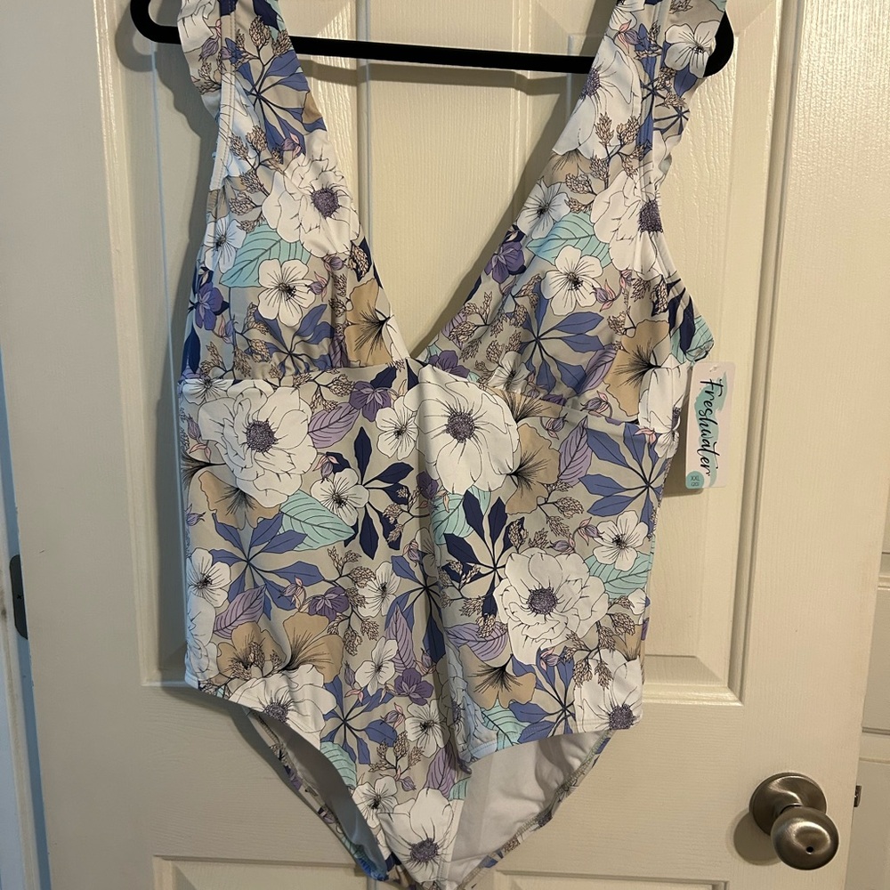 Floral One-Piece Swimsuit